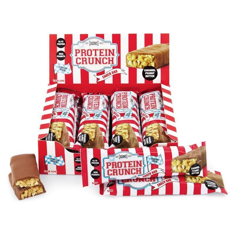 Adonis Soft Protein Crunch - Caramel Peanut Butter 55G | Protein Snacks Adonis Soft Protein Crunch - Caramel Peanut Butter 55G | Protein Snacks