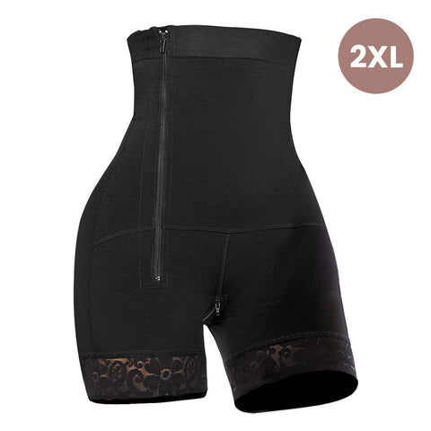 Daily Use Strapless Girdle Short (Black) - 2Xl