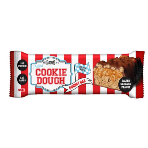 Adonis protein Cookie Dough Chunky Bar - Salted Caramel Peanut 55g