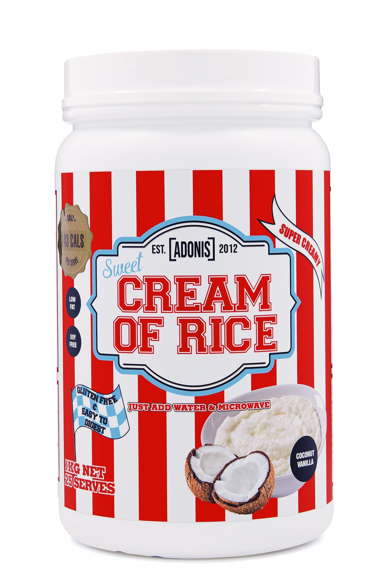 أدونيس سويت كريم الأرز بالكراميل وزبدة الفول السوداني 1kg | الكربوهيدرات والطاقة أدونيس سويت كريم الأرز بالكراميل وزبدة الفول السوداني 1kg | الكربوهيدرات والطاقة