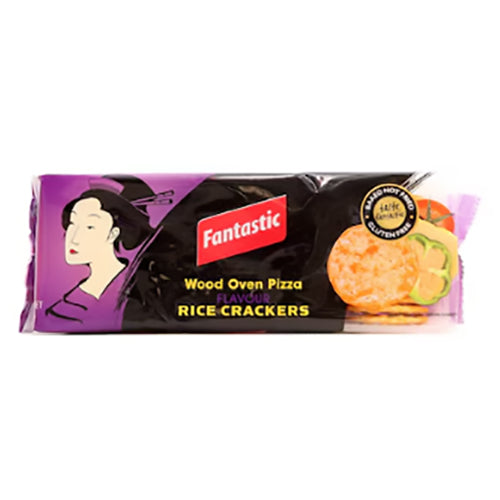 فانتاستيك رايس ككرس بيتزا 100 جرام | بسكويت بروتيني ووجبات خفيفة فانتاستيك رايس ككرس بيتزا 100 جرام | بسكويت بروتيني ووجبات خفيفة