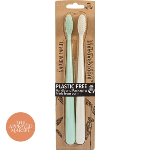 Tnfc Bio Brush Twin Pack - Rivermint & Ivory Desert