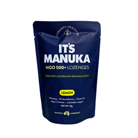 L'Exquis It'S Manuka Lozenges Mgo 500+ Lemon 75G