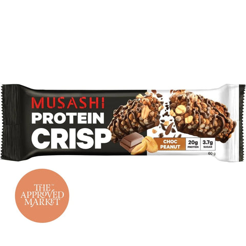 Musashi - protein Crisp Choc Peanut 60g