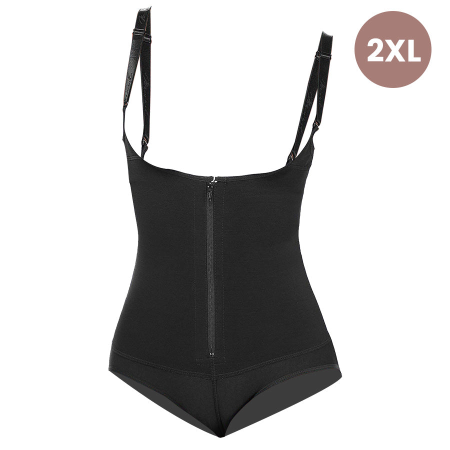 بدلة شد نسائية للتحكم في البطن (أسود) - 2XL | Uncategorized