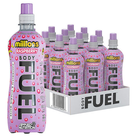 Applied Nutrition Body Fuel Electrolyte Water Millions Raspberry 500Ml ...