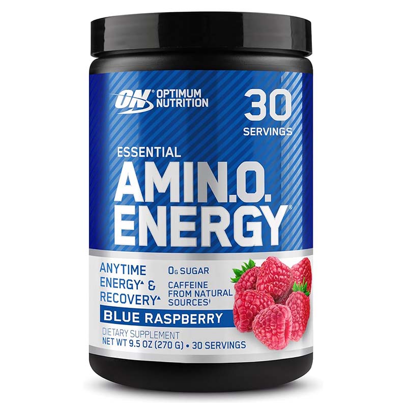 Optimum Nutrition Essential Amino Energy Blue Raspberry 270g | Amino & EAA Optimum Nutrition Essential Amino Energy Blue Raspberry 270g | Amino & EAA