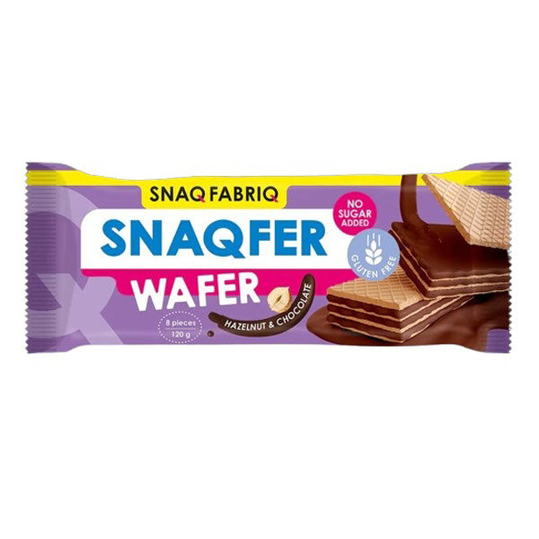 Snaq Fabriq Gluten-Free Wafer Bars Chocolate-Hazelnut 120G | Gluten Free Wafers Snaq Fabriq Gluten-Free Wafer Bars Chocolate-Hazelnut 120G | Gluten Free Wafers