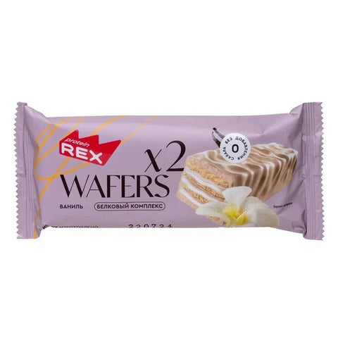 ريكس ويفر بروتين مغطى بطعم الفانيلا ‎50 جم