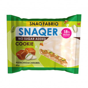 Snaqer Protein Cookies Pistachio and Caramel 45g | Cookies Snaqer Protein Cookies Pistachio and Caramel 45g | Cookies