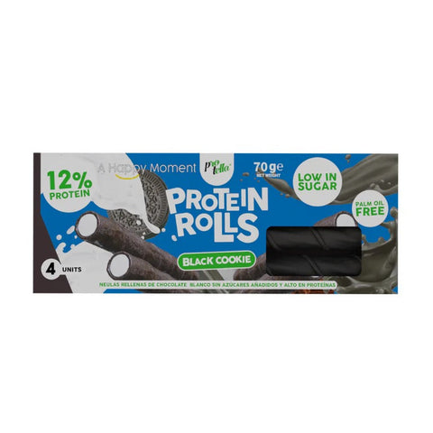 بروتيلا رولز بروتين بالبسكويت الأسود ‎70 جم