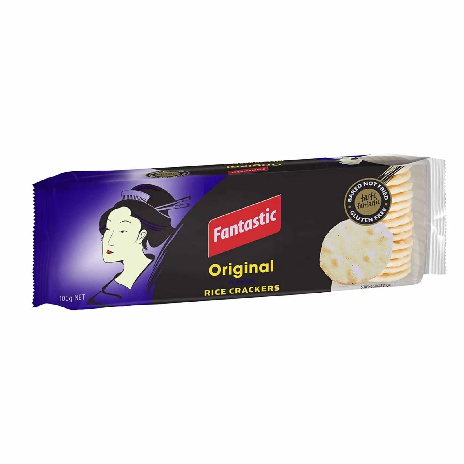 FANTASTIC RICE CRACKER ORIGINAL 100 GMS | Rice Crackers FANTASTIC RICE CRACKER ORIGINAL 100 GMS | Rice Crackers