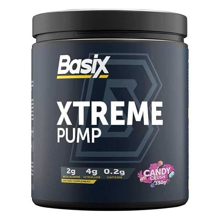 Basix Xtreme Pump Candy Crush 330g | Powders Basix Xtreme Pump Candy Crush 330g | Powders