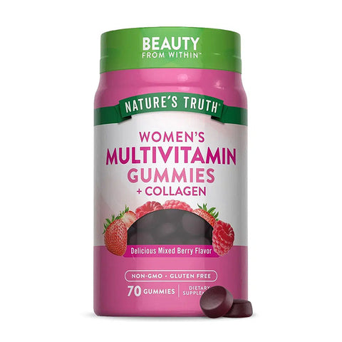 Nature's Truth Women's Multi-Vitamins Gummies+Collagen 70's