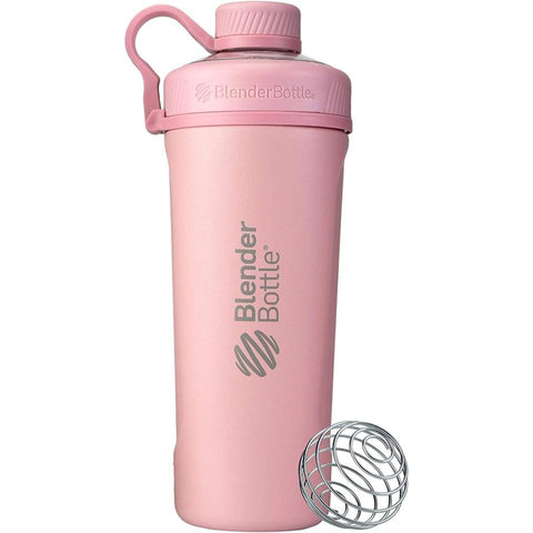 Blender Bottle Radian - Insulated Stainless Steel Rose Pink 26oz