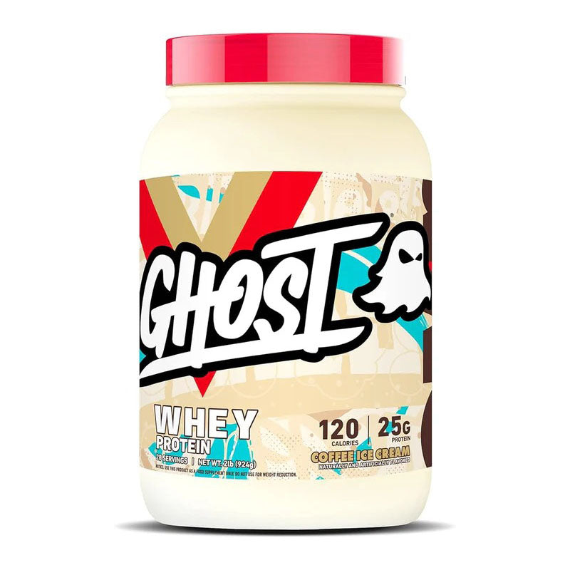 Ghost Whey Protein Coffee Ice Cream 2lbs | Whey Protein