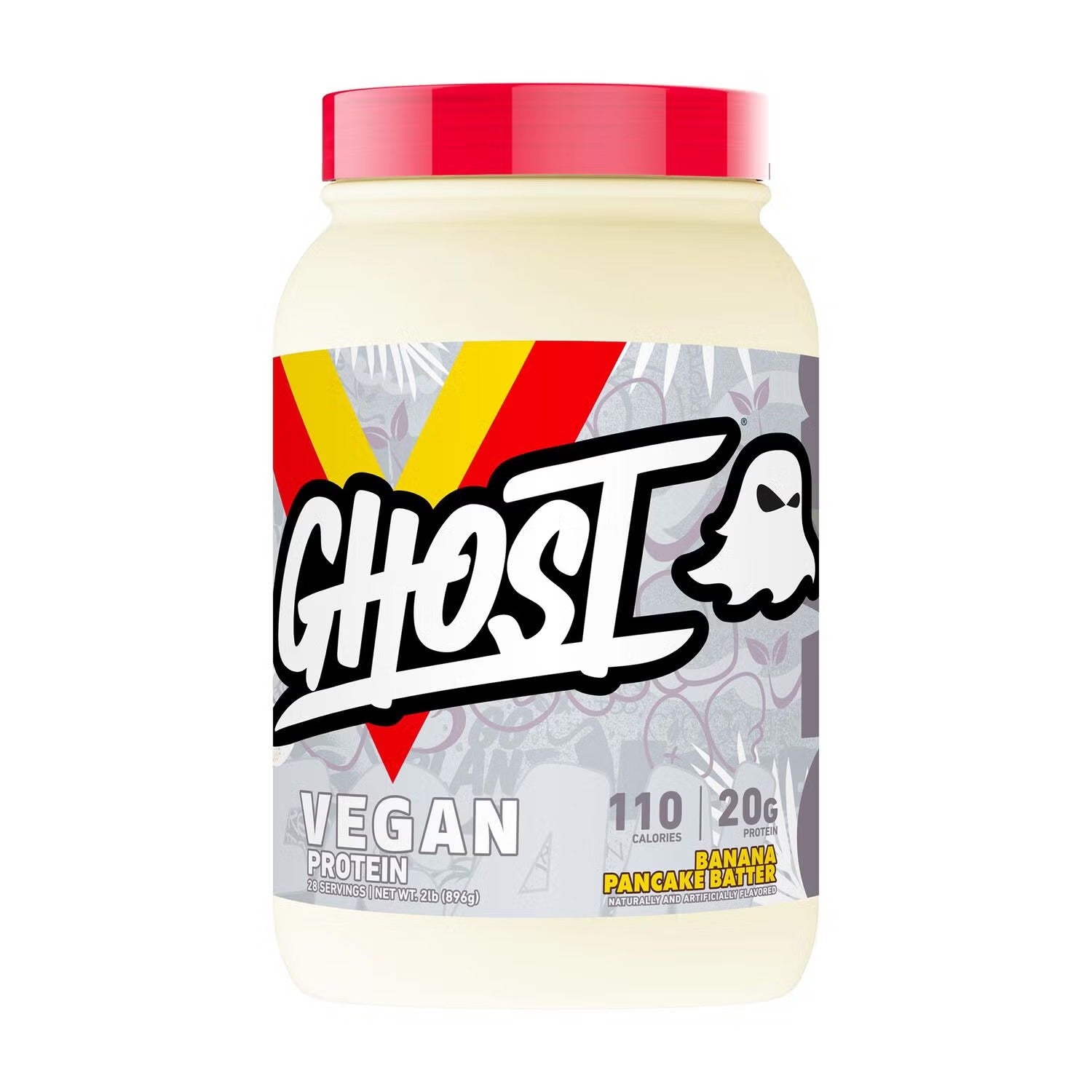 Ghost Vegan Protein Banana Pancake Batter 980G | Vegan Protein Ghost Vegan Protein Banana Pancake Batter 980G | Vegan Protein