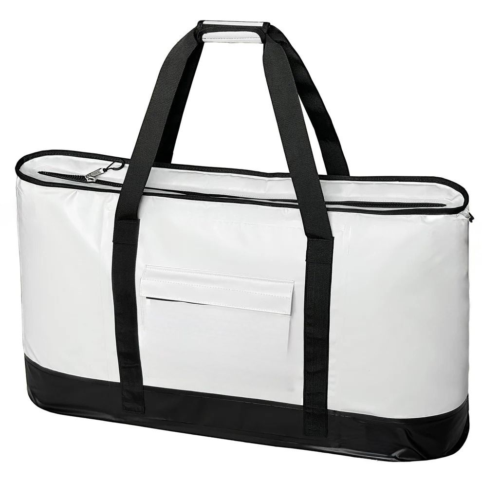 Muscle Factory White Cooler Bag L50cm,W24cm,H35cm | Cooler Bag