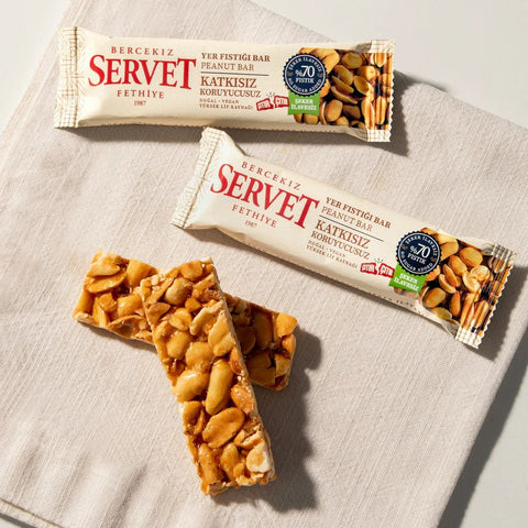 Servet Peanut Bar - No Sugar Added 20G