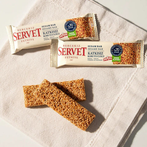 Servet Sesame Bar - No Sugar Added 20G