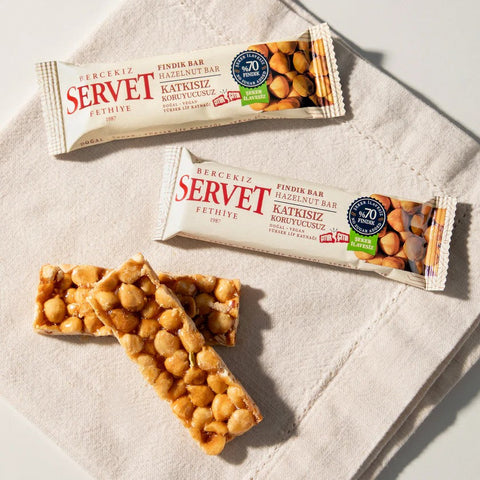 Servet Hazelnut Bar - No Sugar Added 20G