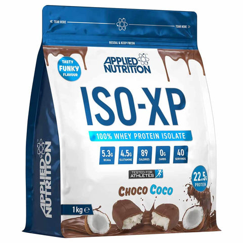 Applied Nutrition Iso-Xp 100% Whey Protein Isolate, Choco Coco, 1 Kg