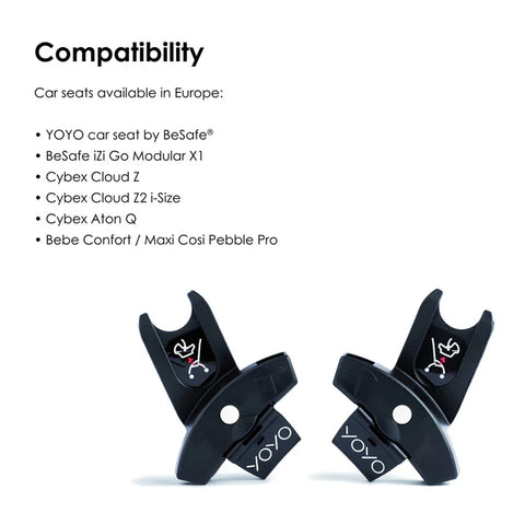 Babyzen Yoyo Car Seat Adapters