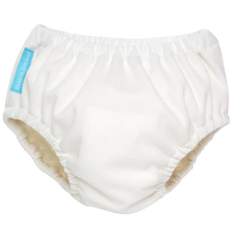 Charlie Banana 2in1 Swim Diaper & Training Pants White M