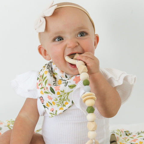 Babe Au Lait Flutterby Oh So Soft Muslin Bandana Bib