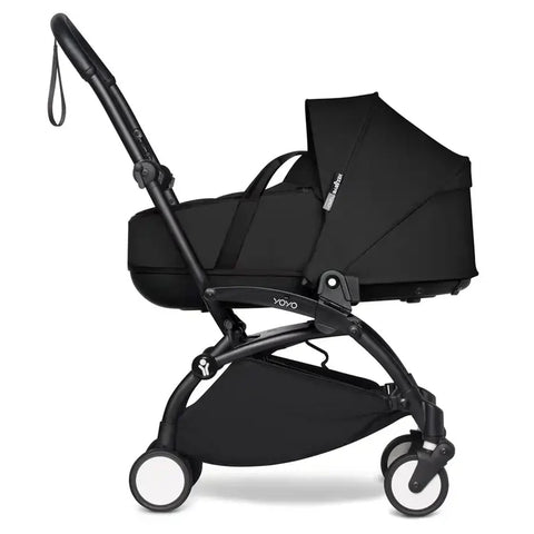 Babyzen Yoyo Stroller - Black Frame With Bassinet (Black)