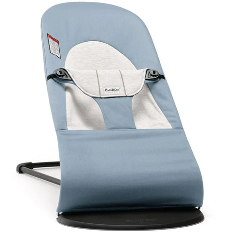 Babybjorn Bouncer Balance Soft Cotton/Jersey (Blue/Grey)