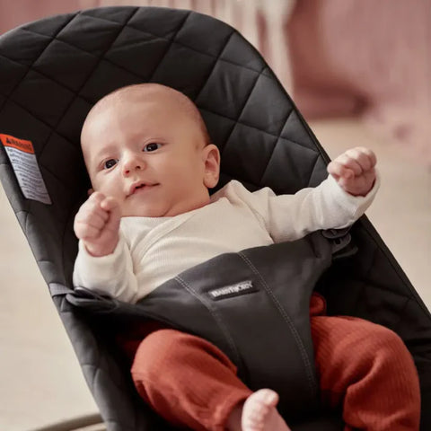 Babybjorn Bouncer Bliss, Cotton (Black)