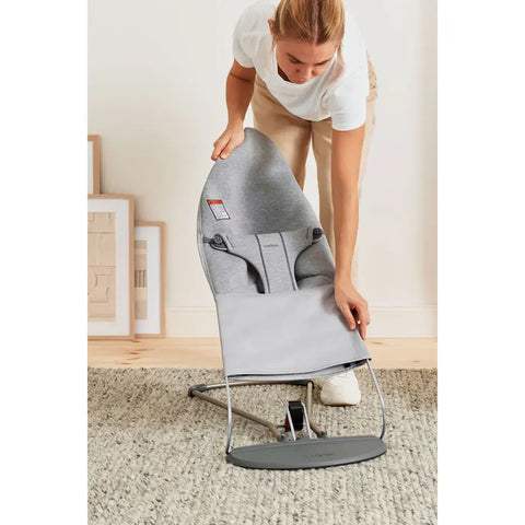 Babybjorn Bouncer Bliss - 3D Jersey (Light Grey)