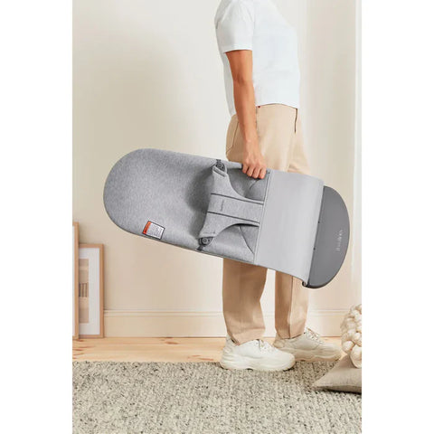 Babybjorn Bouncer Bliss - 3D Jersey (Light Grey)