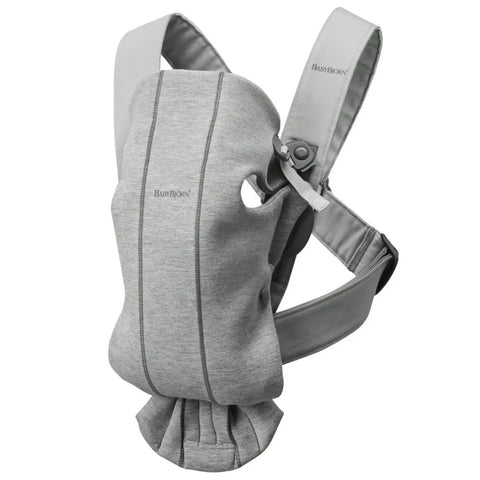 Babybjorn Baby Carrier Mini, 3D Jersey (Light Grey)