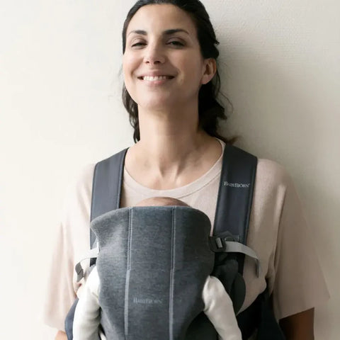 Babybjorn Baby Carrier Mini, 3D Jersey (Dark Grey)