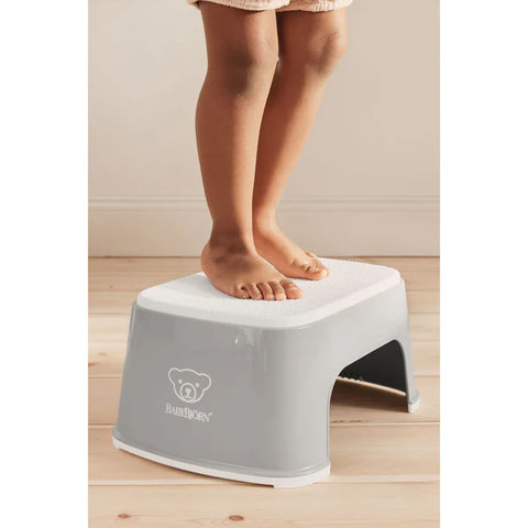 Babybjorn Step Stool (Grey/White)