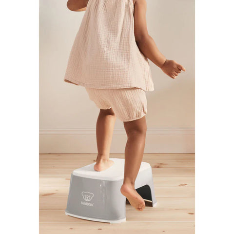 Babybjorn Step Stool (Grey/White)