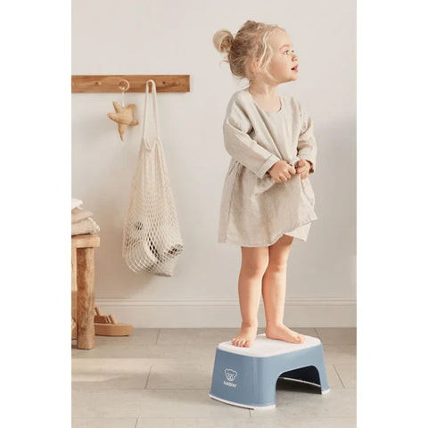 Babybjorn Step Stool (Deep Blue/White)