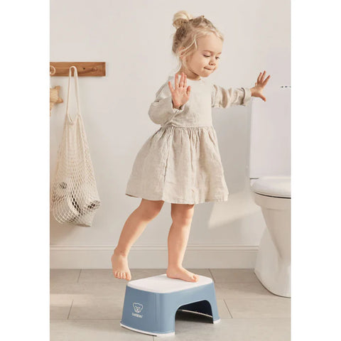 Babybjorn Step Stool (Deep Blue/White)