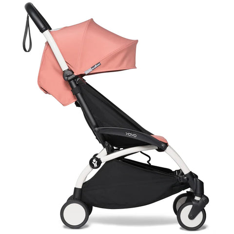 Babyzen YOYO 6+ Stroller - White Frame with Color Pack 6+ (Ginger)