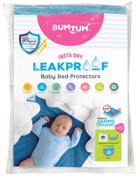 Bumtum Quick Dry Reusable Hygiene Sheets Large