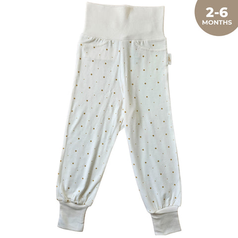 Elli Junior Bamboo Baby Pants Golden Dots (2-6M)