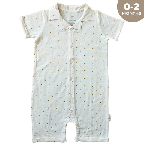 Elli Junior Bamboo Shirt Suit Golden Dots (0-2M)