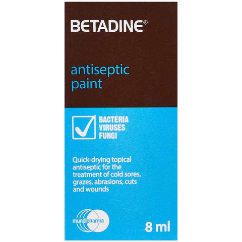 Buy Betadine Antiseptic Paint Solution 8 ML Online - Kulud Pharmacy