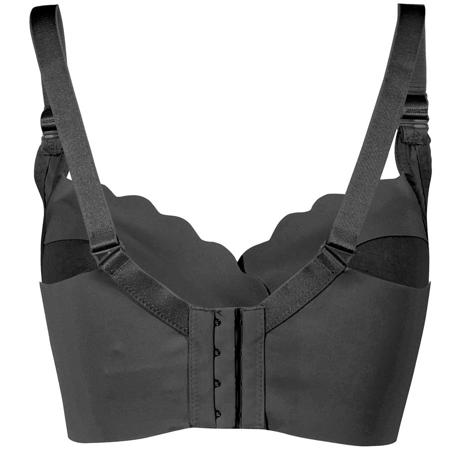 Okus - Elegant Seamless Maternity & Nursing Bra - Black (Medium) | Nursing Clothing Okus - Elegant Seamless Maternity & Nursing Bra - Black (Medium) | Nursing Clothing