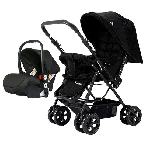 Teknum - Reversible Travel System (Black)