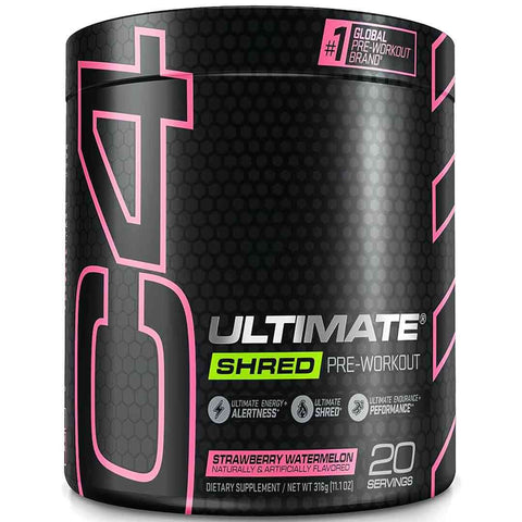 Cellucor C4 Ultimate Shred 20 Servings Strawberry Watermelon 316 G