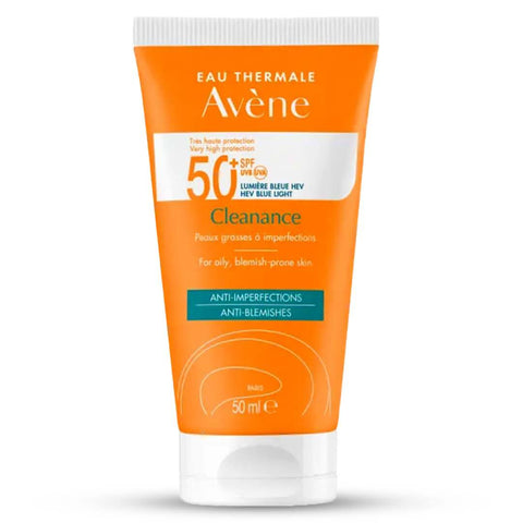 Buy Avene Cleanance 50 + Sunscreen Cream 50 ML Online - Kulud Pharmacy