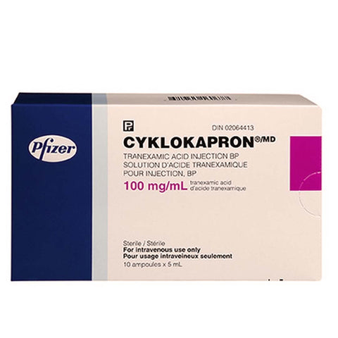 Buy Cyklokapron 100MG/ML 10X5ML Online - Kulud Pharmacy